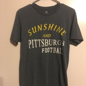 Sunshine and Pittsburgh football t-shirt